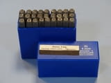 Комплект шлосерски букви-латиница 4 mm Gravurem-S 58-61 HRC